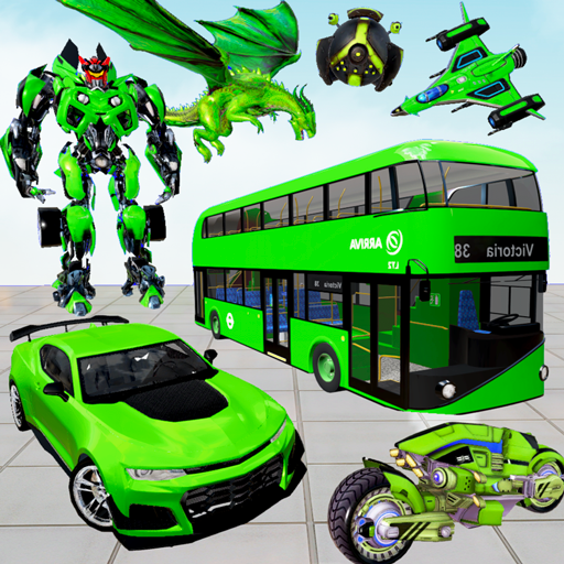 Bus Robot Car Transform Game