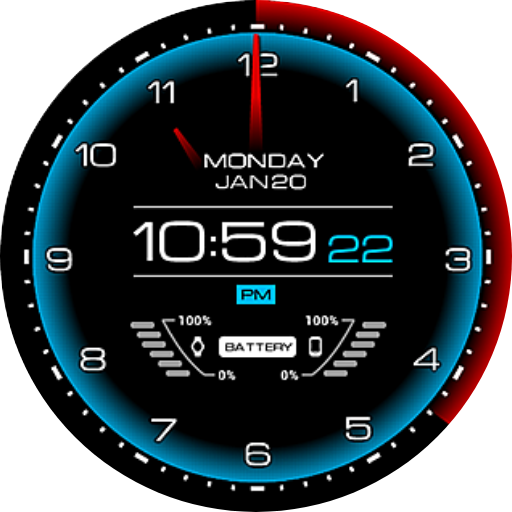 Futuristic Watch Face