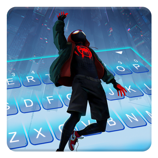 Spider Man Miles Keyboard Theme