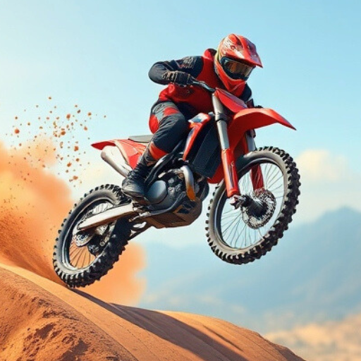 Motocross Rider Dirt Bike Game