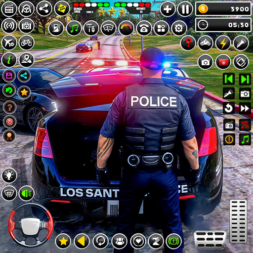 Police Car Chase Parking Game