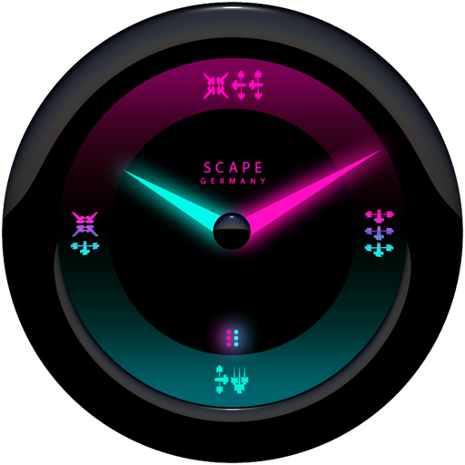 MYSTIC Laser Clock Widget