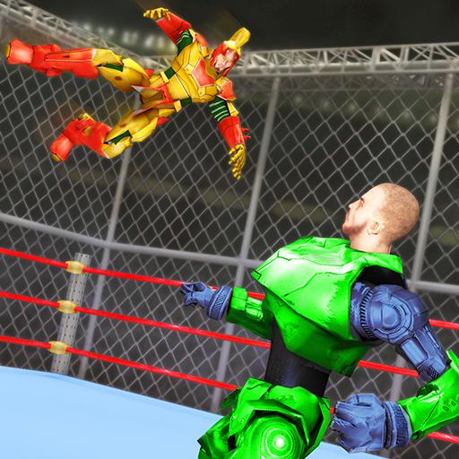 Robot Wrestling Games: Multiplayer Real Ring Fight
