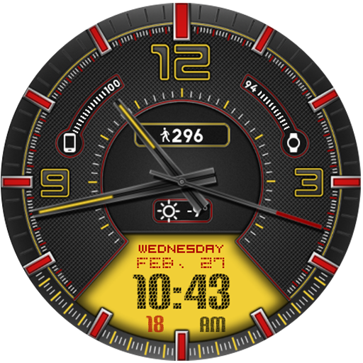 Race Day HD Watch Face