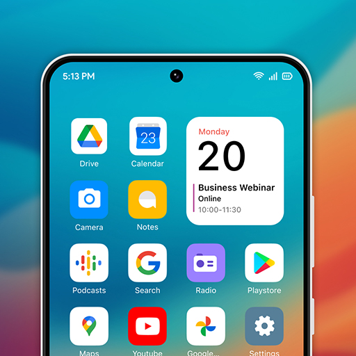 OS 18 Launcher: Phone 16 Theme