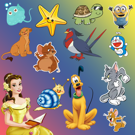 Kubet : Cartoon Stickers 2024