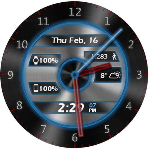 Metal Glow HD Watch Face