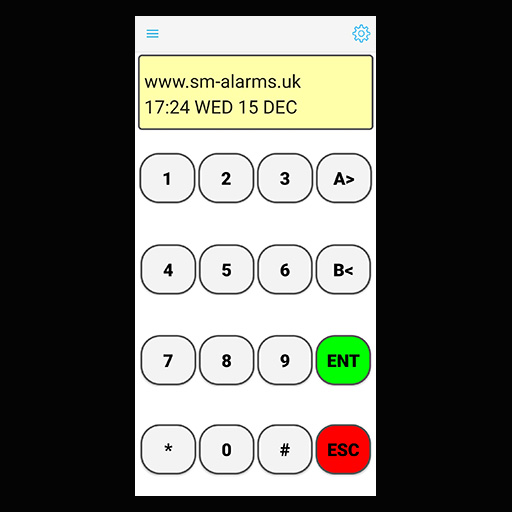 Galaxy Alarm VirtualKeypad