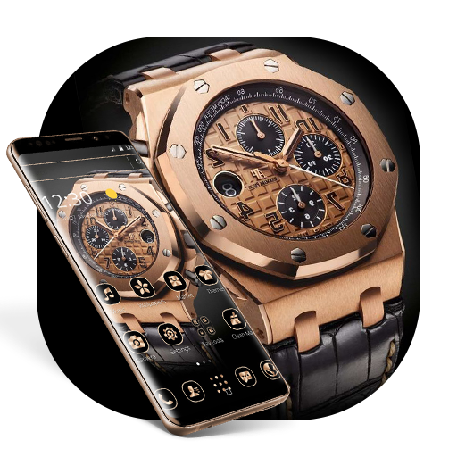 Gold Luxury Legendary Watch Theme