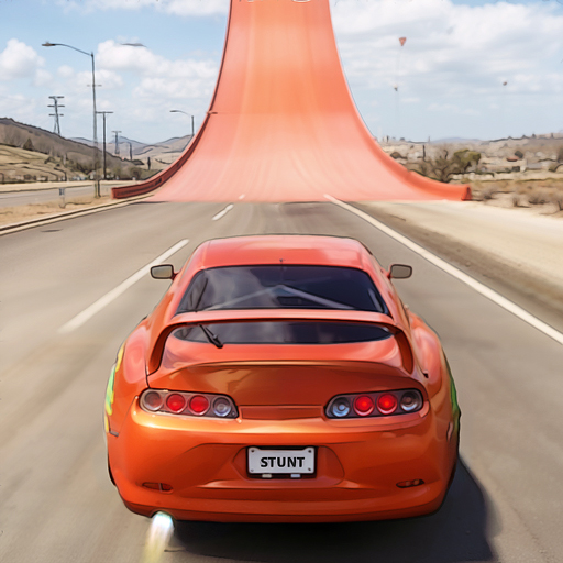 Car Stunt Driving 3D Mega Ramp