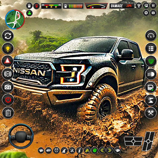 Offroad Mud Truck Driving Game