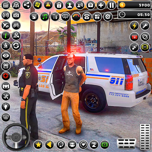 Police Car Chase Police Car 3D