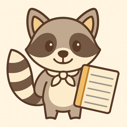 My Raccoon: Notes & Folders