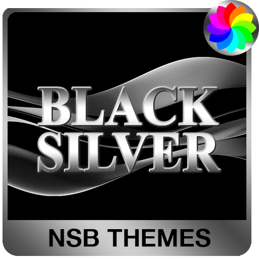 Black Silver Theme for Xperia