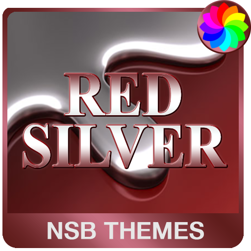 Red Silver Theme for Xperia