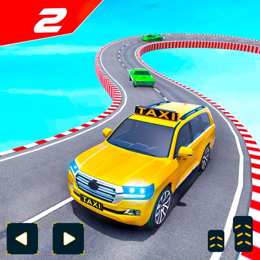 Taxi Car Stunts 2 Games 3D: Ramp Car Stunts