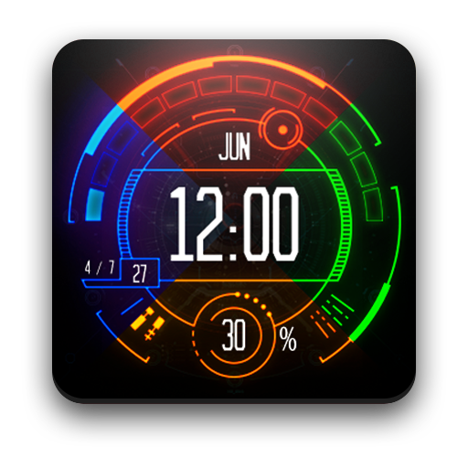 Neon Watch Face