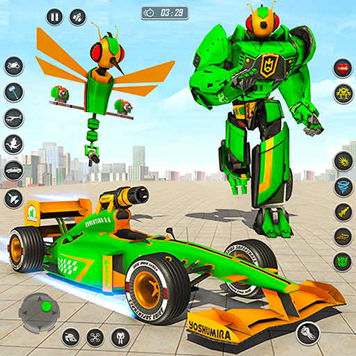 Dragonfly Robot Car Transform