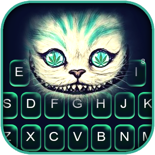 High Cat Smile Keyboard Theme