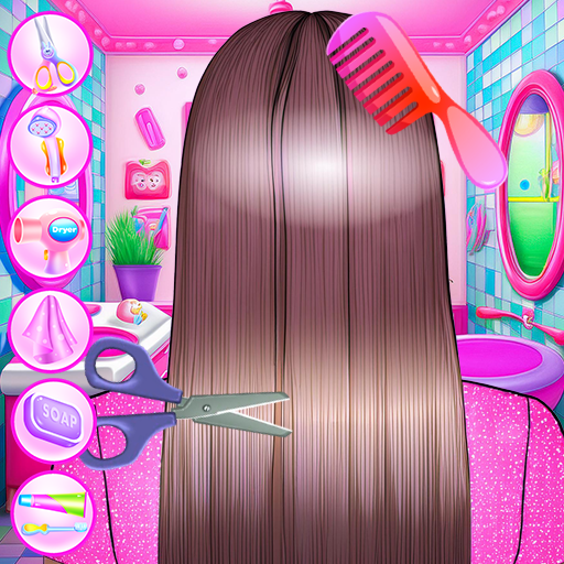 Girl Hair Salon Spa & Dress Up