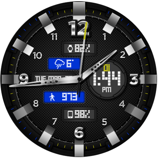 Dark ShockR HD Watch Face