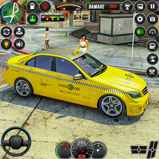 City Taxi Games Taxi Simulator