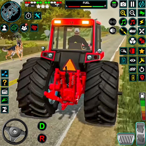 Indian Tractor Game Farming 3D