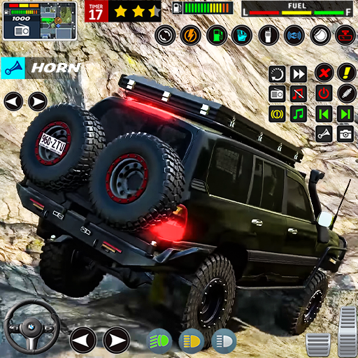 Offroad Jeep 4x4 Hill Climbing