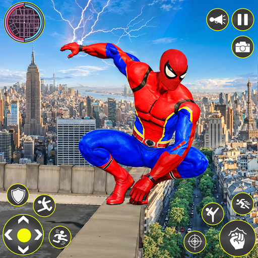 Spider Rope Hero: City Battle