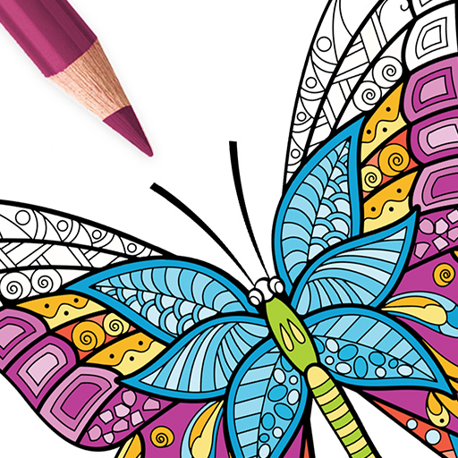 Adult Butterfly Coloring Pages