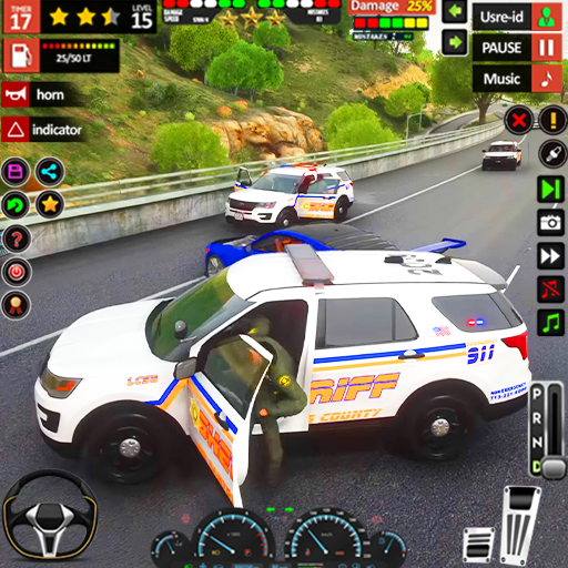 Police Car Driving Games 3D