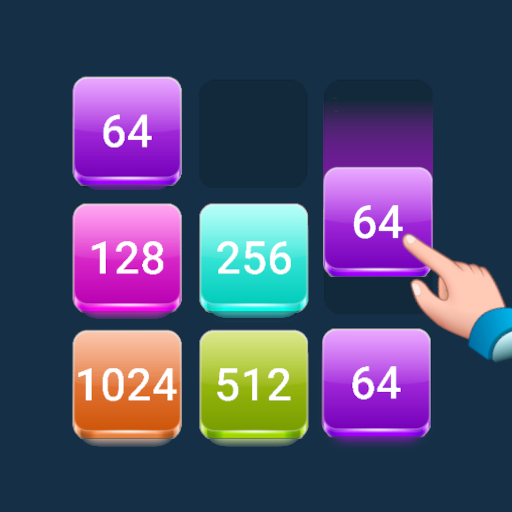 Drop Merge Blocks: 2048 Puzzle