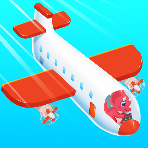 Dinosaur Airport Game for kids