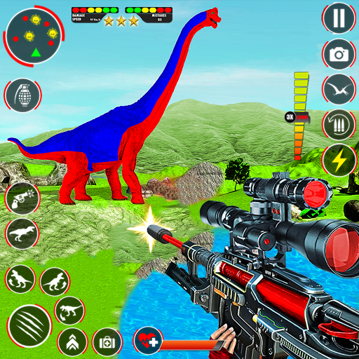 Dino Family 3D Hunting Games