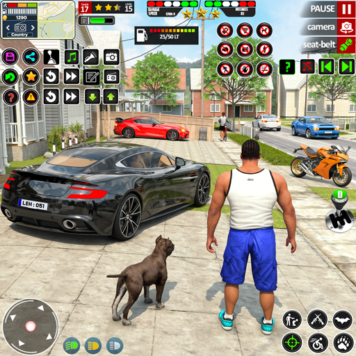 US School Car Driving Games 3D