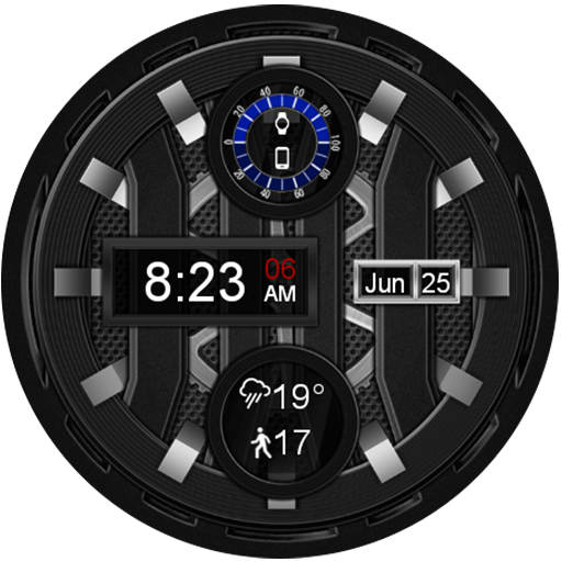 Ebonite Might HD Watch Face