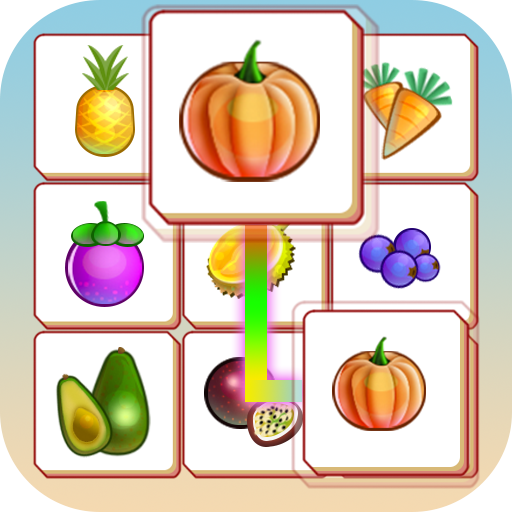 King Fruit Link - Connect Fruit Puzzle
