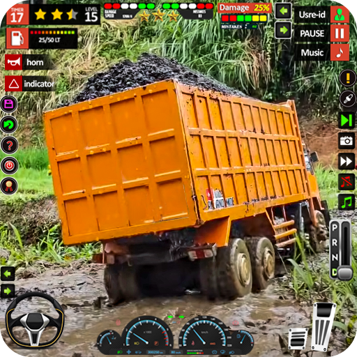 Offroad Mud Cargo Truck Driver