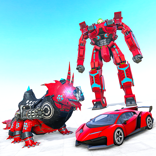 Lizard Robot Car Transform: Dragon Robot Games