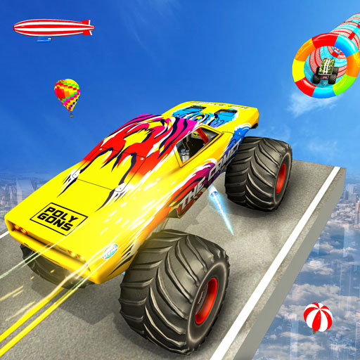 Extreme Monster Truck Stunts Car Driving Game 2021