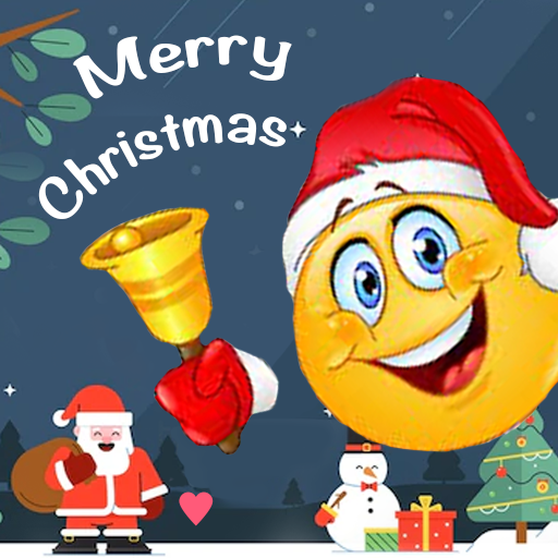 Love Emoji - Christmas Santa