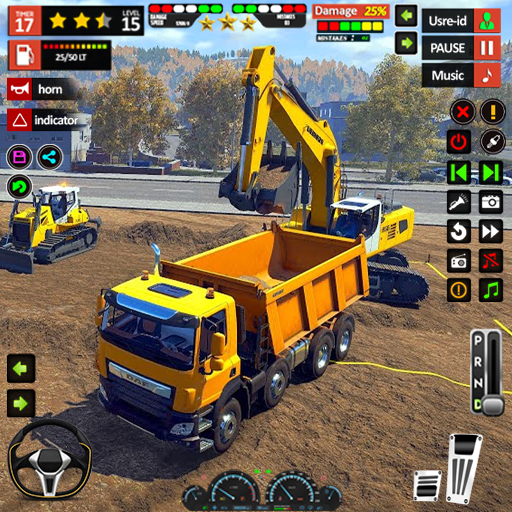 JCB Game 3D Road Construction