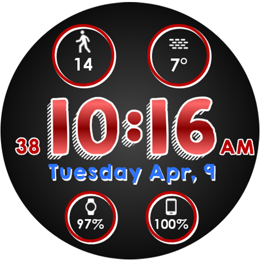 Line Face HD Watch Face