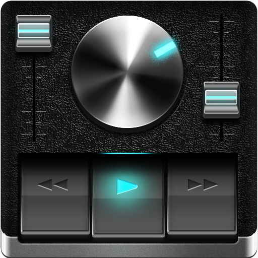 Retro Black skin for Poweramp 