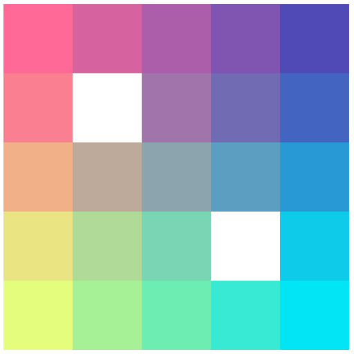 Color Puzzle:Gradation