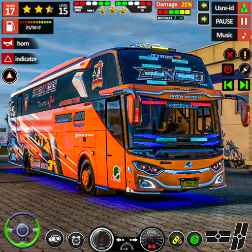 Coach Bus Driving 3D Bus Game