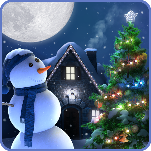 Christmas Moon Live Wallpaper