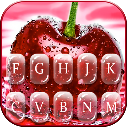 Water Splash Cherry Keyboard T