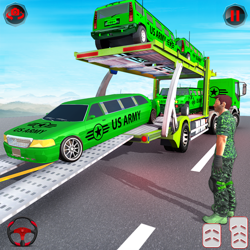 US Army Limo Transporter Truck Simulator