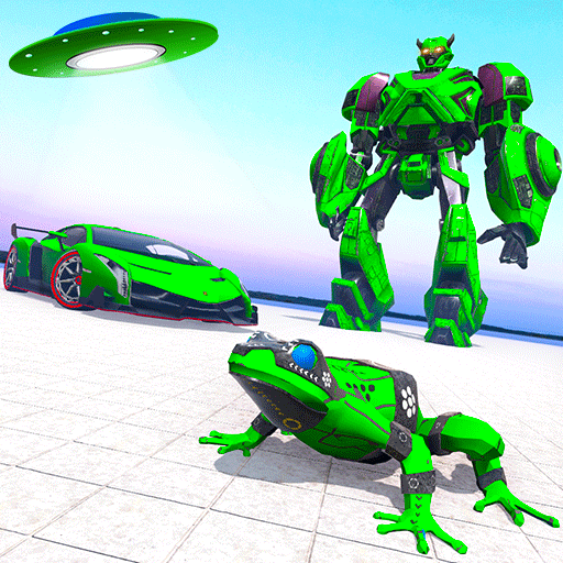 Frog Robot Car Transform Game
